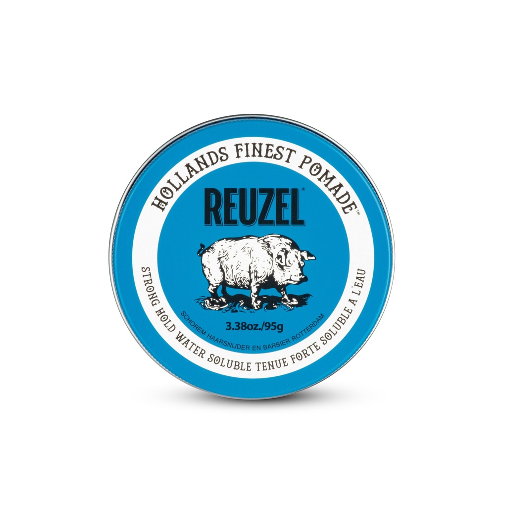 Reuzel Pomade Blue Strong Hold Water Soluble (Large)