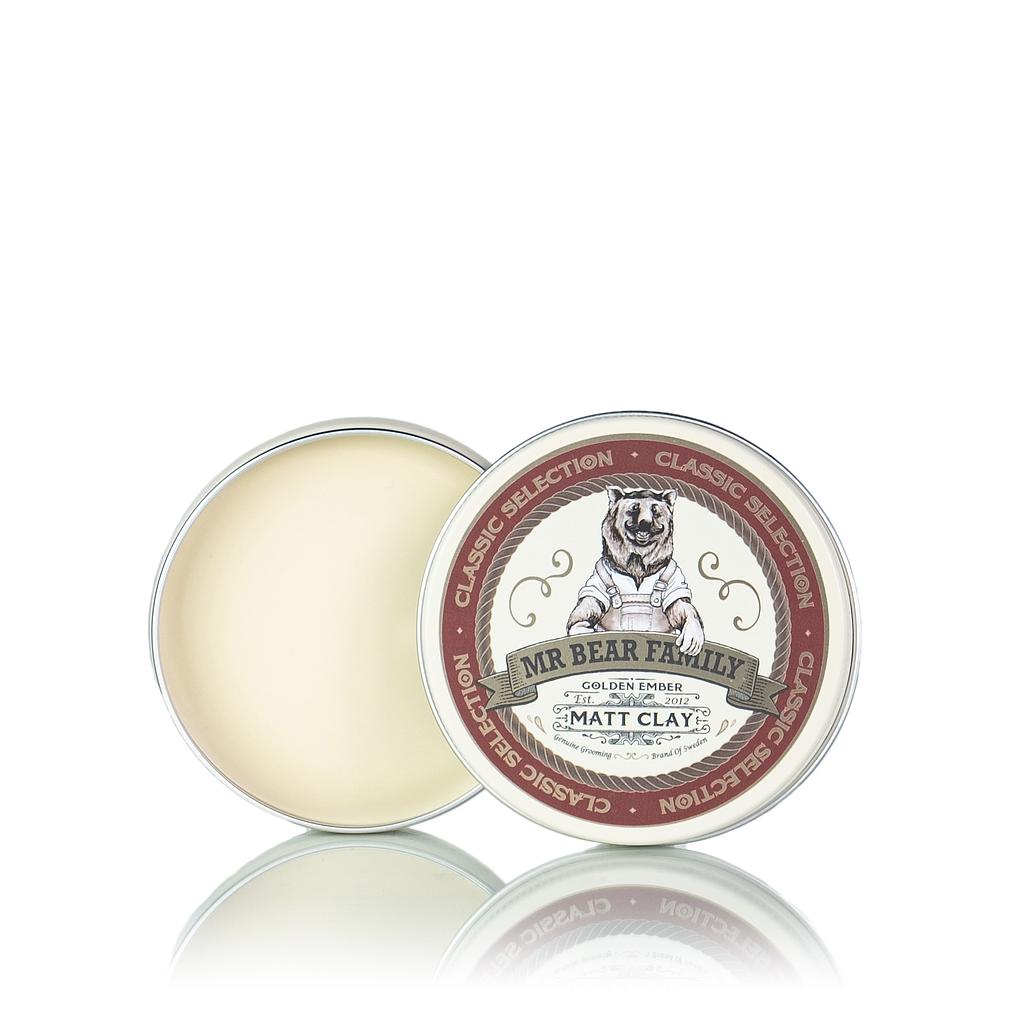 Mr. Bear Classic Selection Pomade Matt Clay