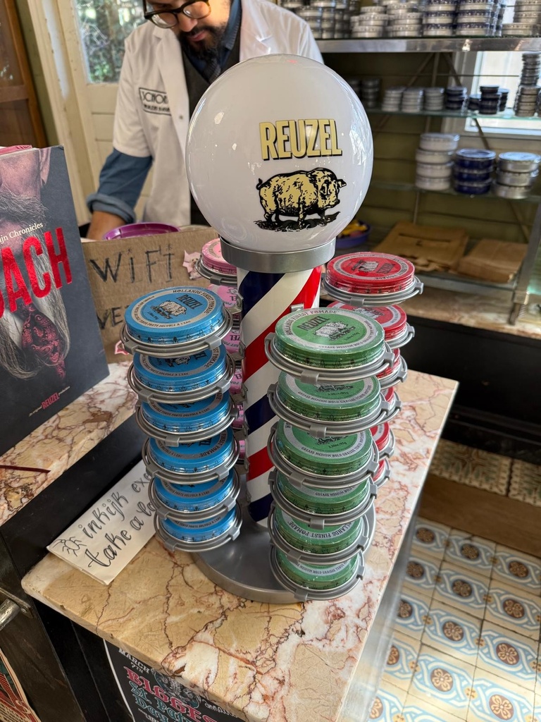 Reuzel Insert Rings for Barber Pole Display