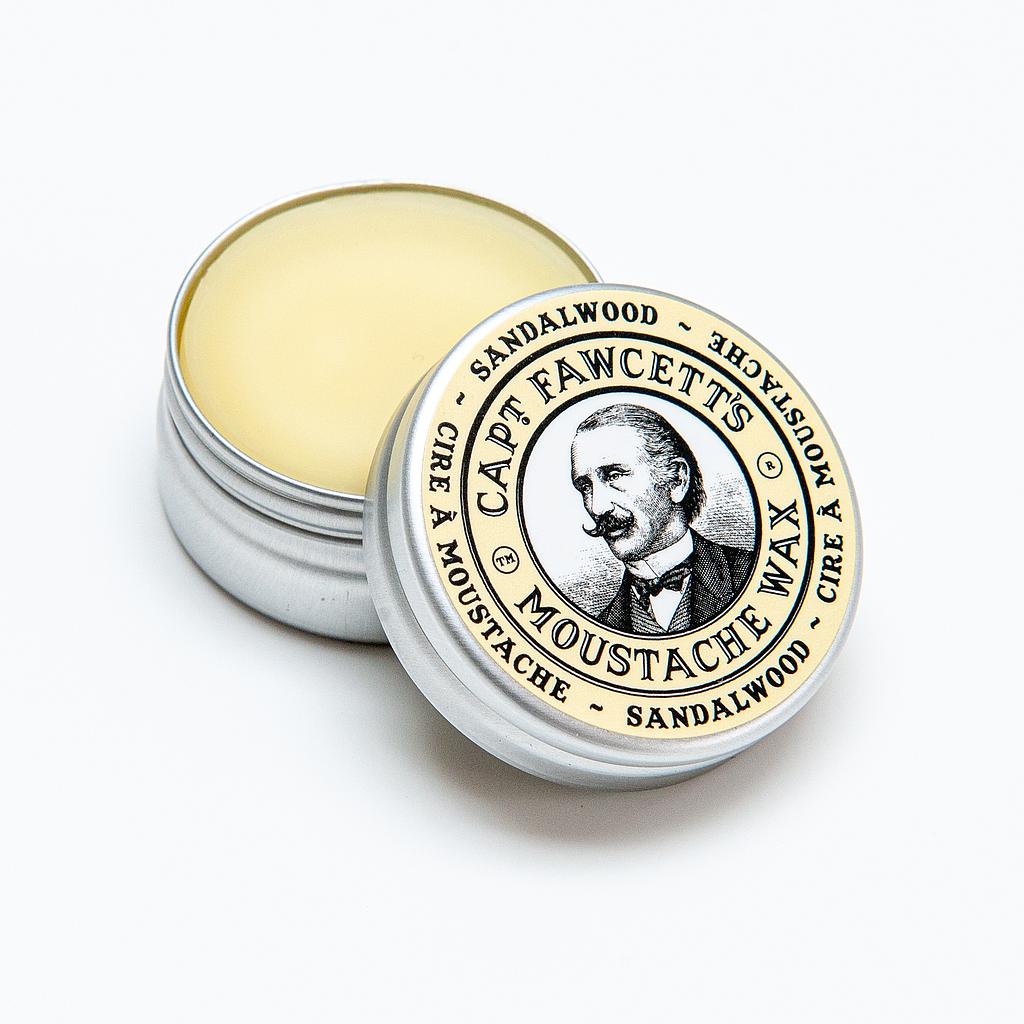 Captain Fawcett Moustache Wax (Sandalwood)