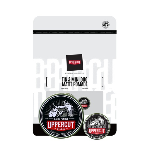 [UPD-541-2] Uppercut Tin & Midi Duo Kit (Matte Pomade)