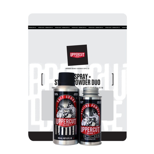 [UPD-547] Uppercut Salt Spray & Styling Powder Duo Kit