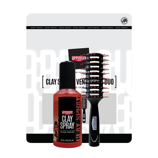 [UPD-548] Uppercut Clay Spray & Vent Brush Duo Kit